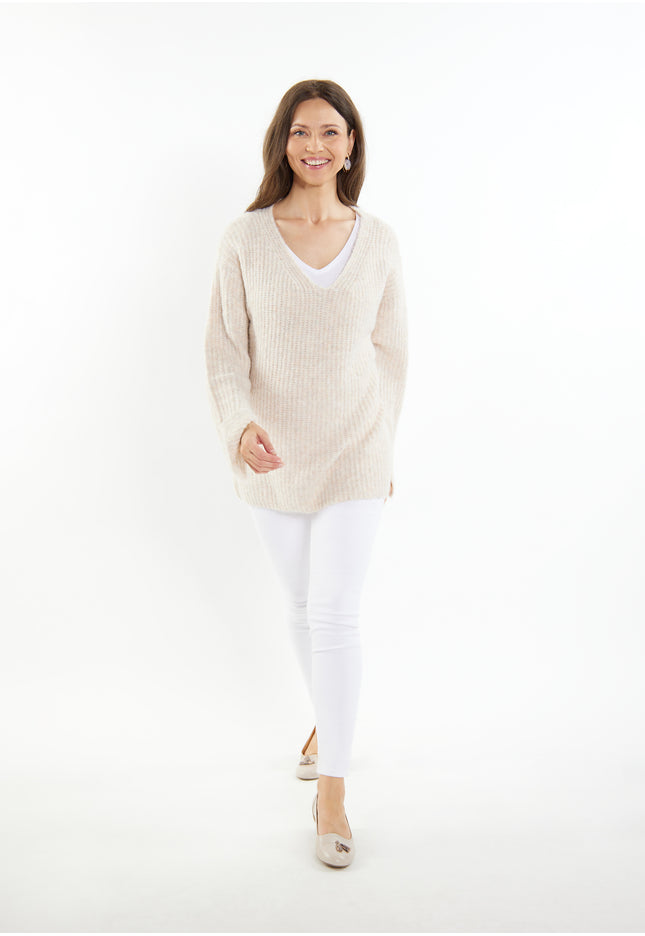 usha WHITE Sweter damski