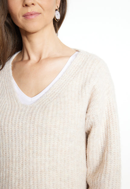 usha WHITE Sweter damski