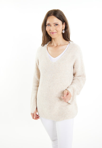 usha WHITE Sweter damski