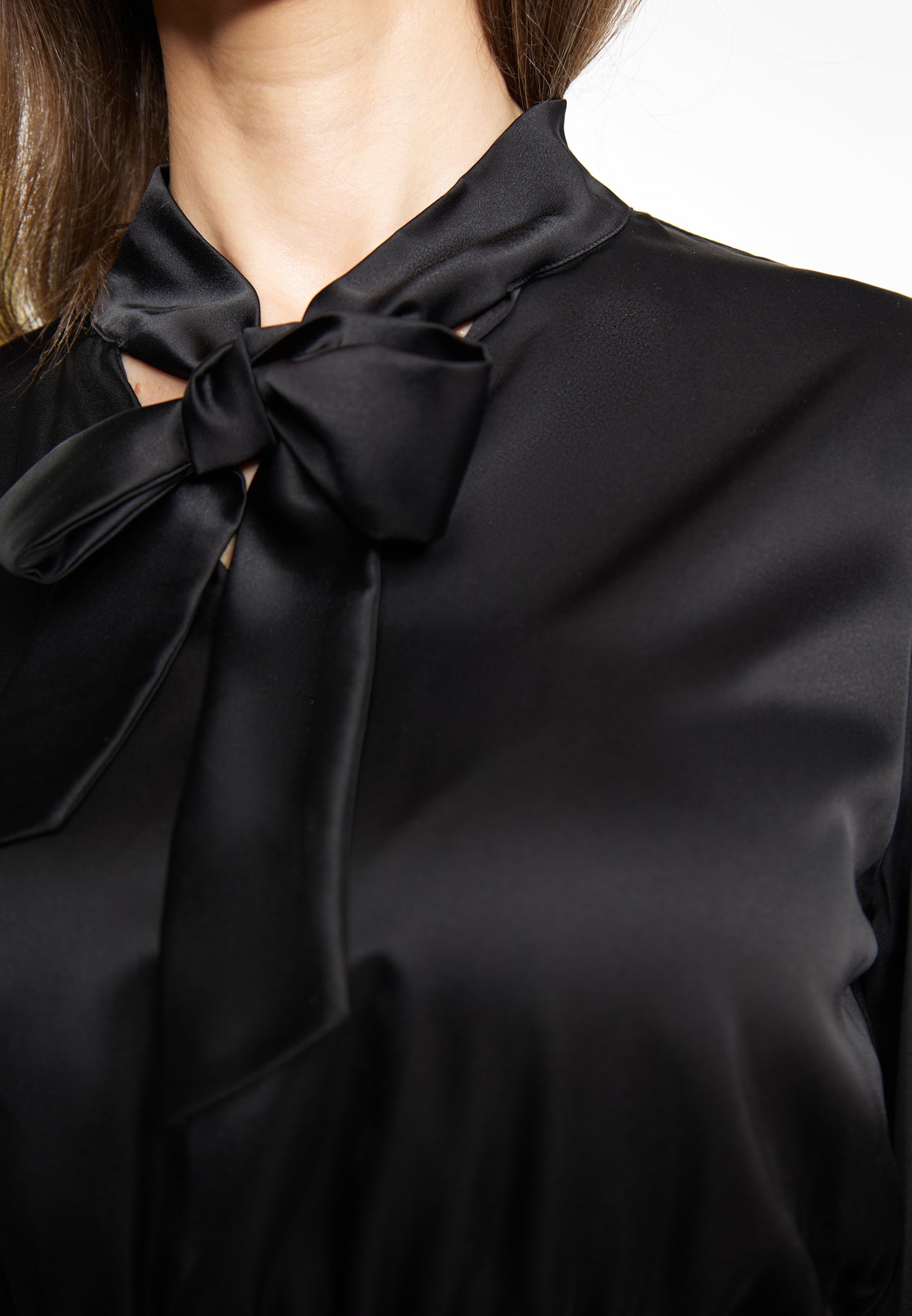 usha BLACK LABEL damska sukienka midi z falbanami