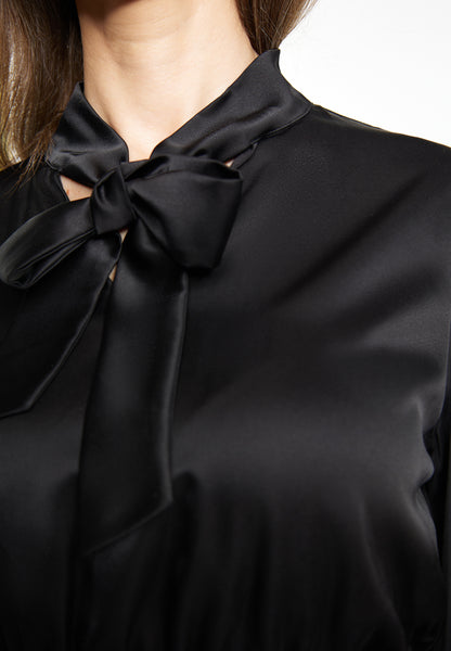 usha BLACK LABEL damska sukienka midi z falbanami