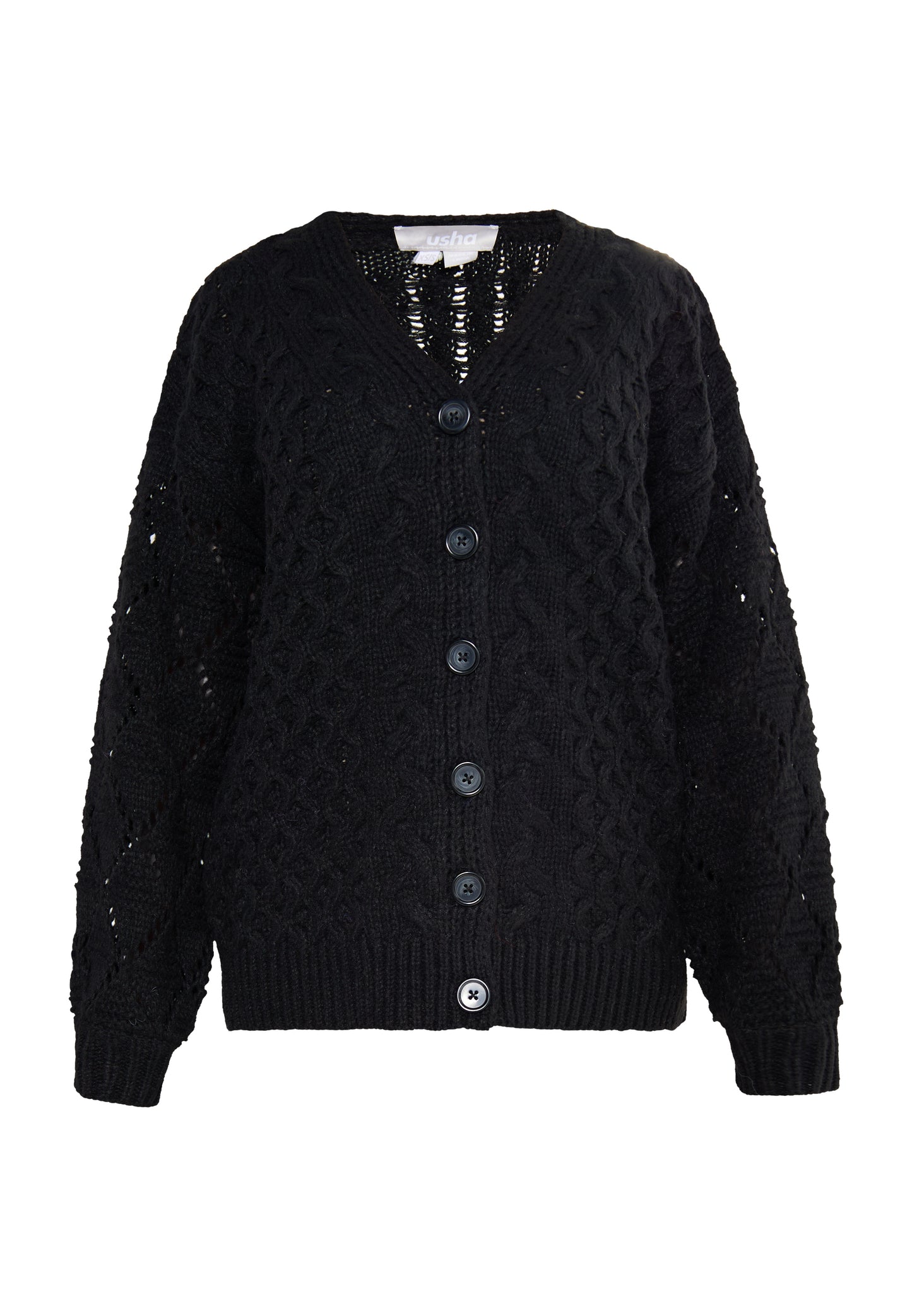 usha women's knit cardigan