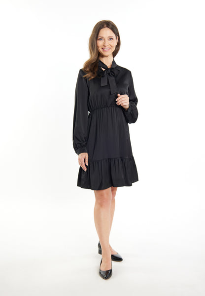 usha BLACK LABEL damska sukienka midi z falbanami