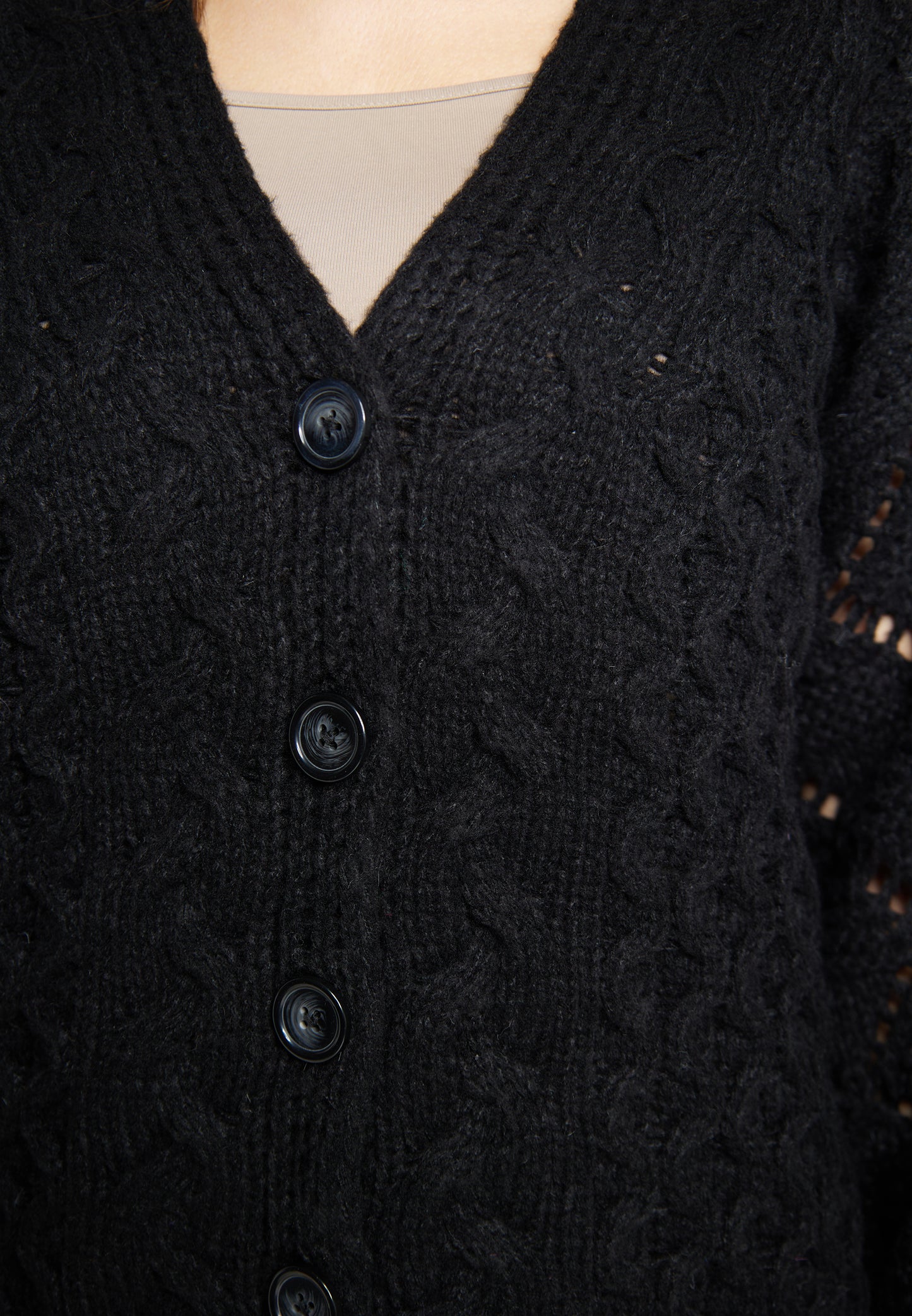 usha women's knit cardigan