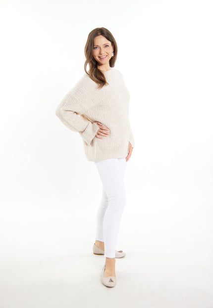 usha WHITE Sweter damski