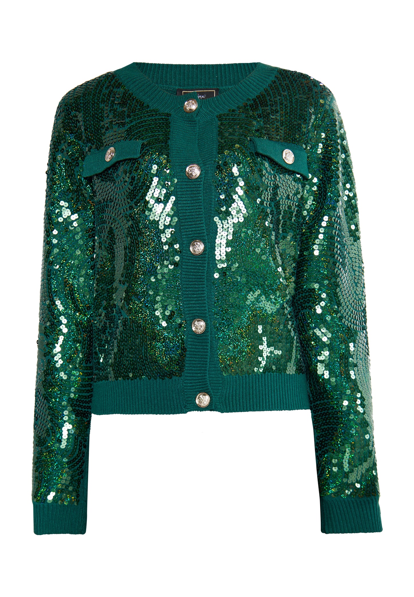 faina women's cardigan with sequin