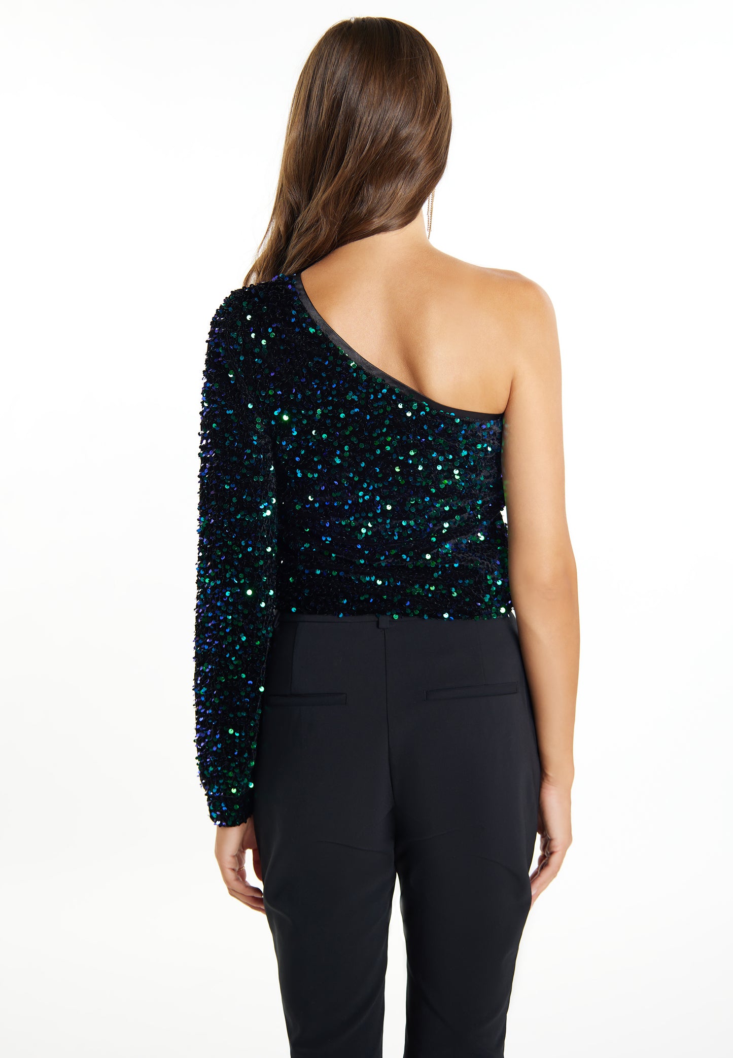 faina women's one shoulder top