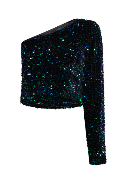 faina women's one shoulder top