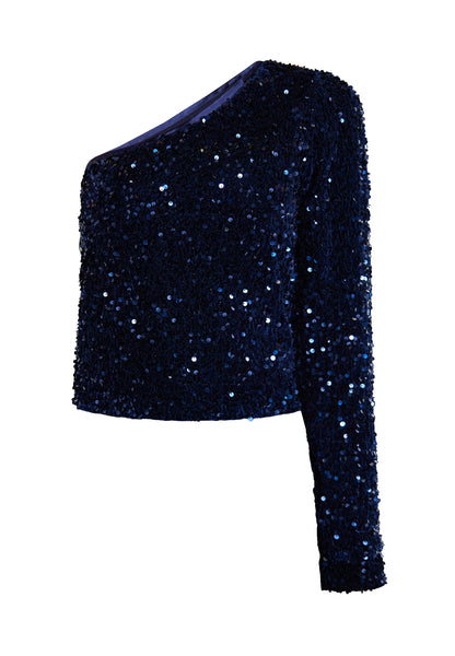 faina women's one shoulder top