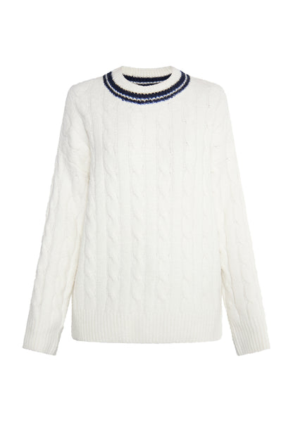 DreiMaster Maritim damski sweter dzianinowy