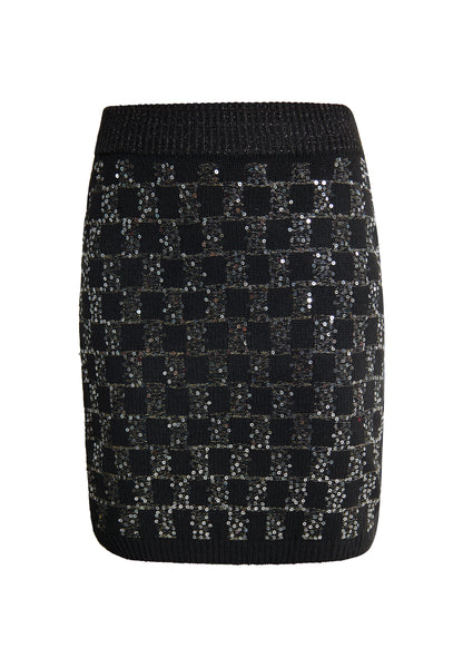 faina women's knit mini skirt