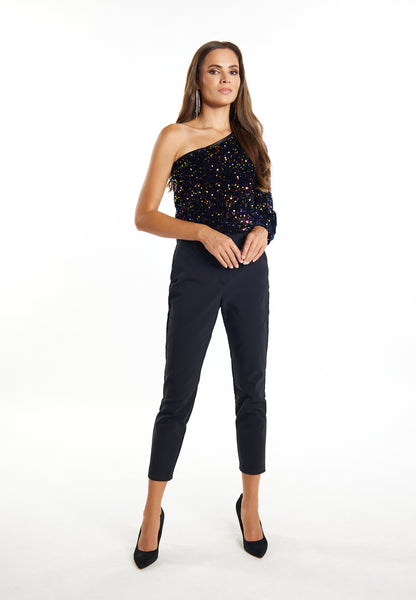 faina women's one shoulder top