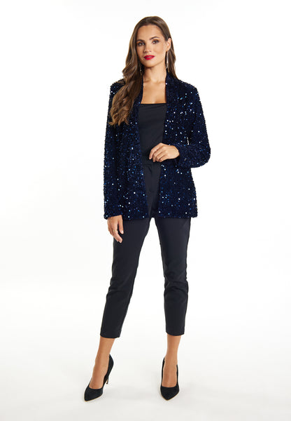 faina women's blazer with sequins
