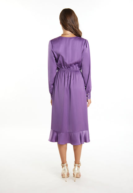 faina Women's Midi Long Sleeve Dress
