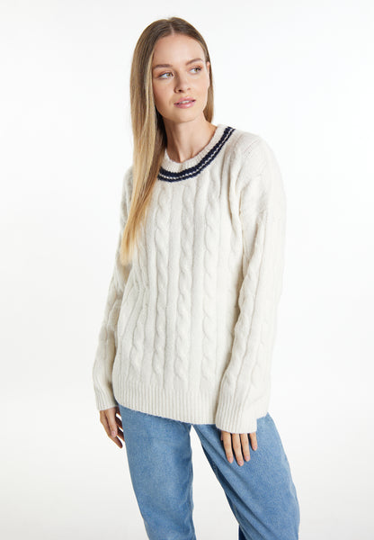 DreiMaster Maritim damski sweter dzianinowy