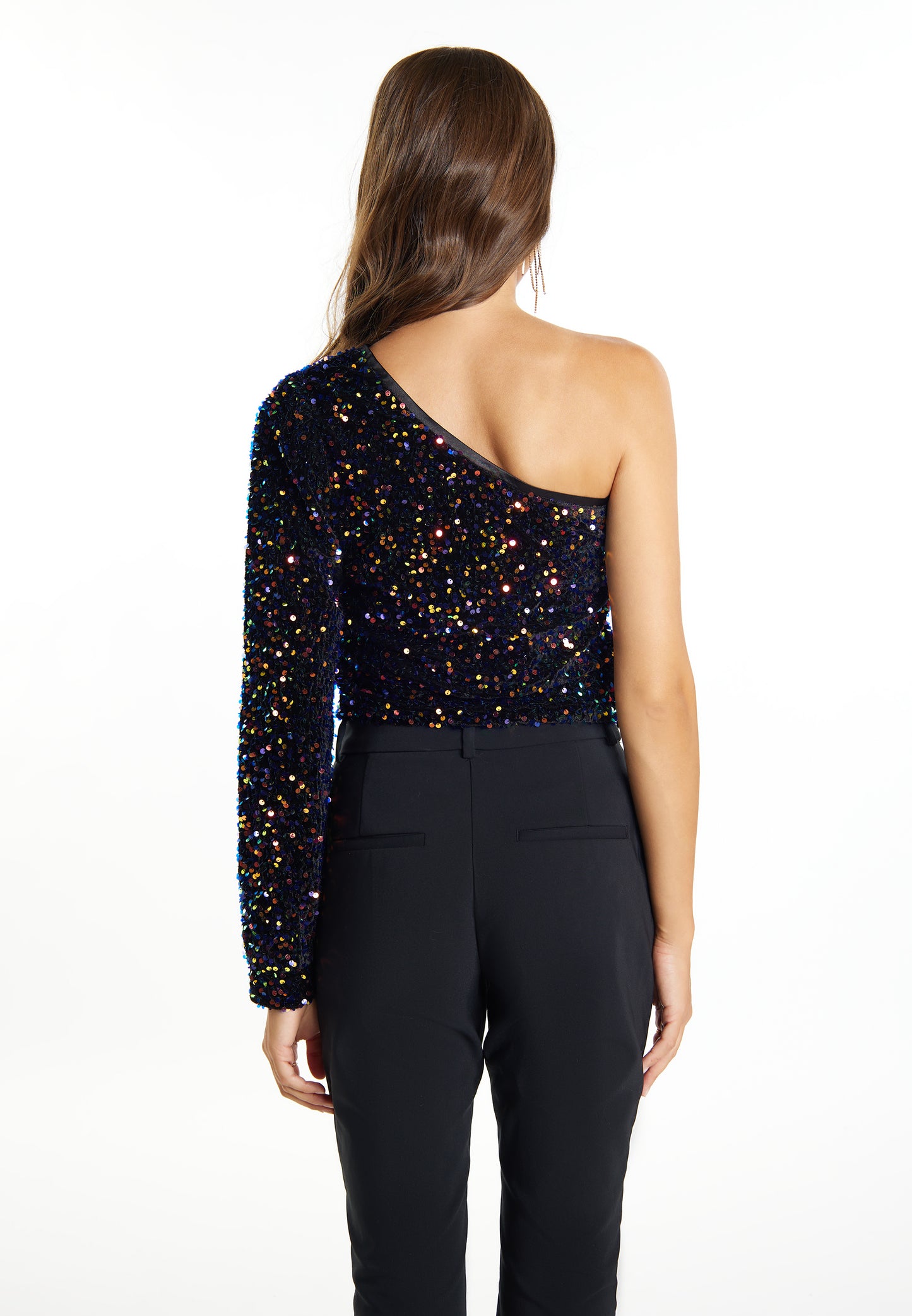 faina women's one shoulder top
