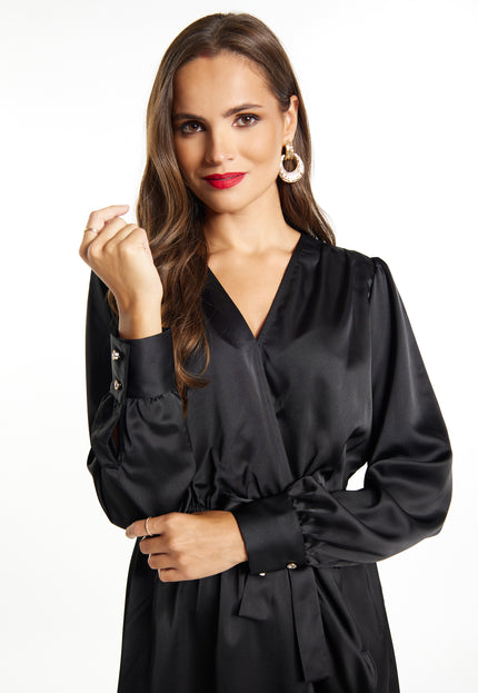 faina Women's Midi Long Sleeve Dress
