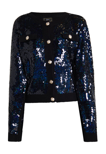 faina women's cardigan with sequin