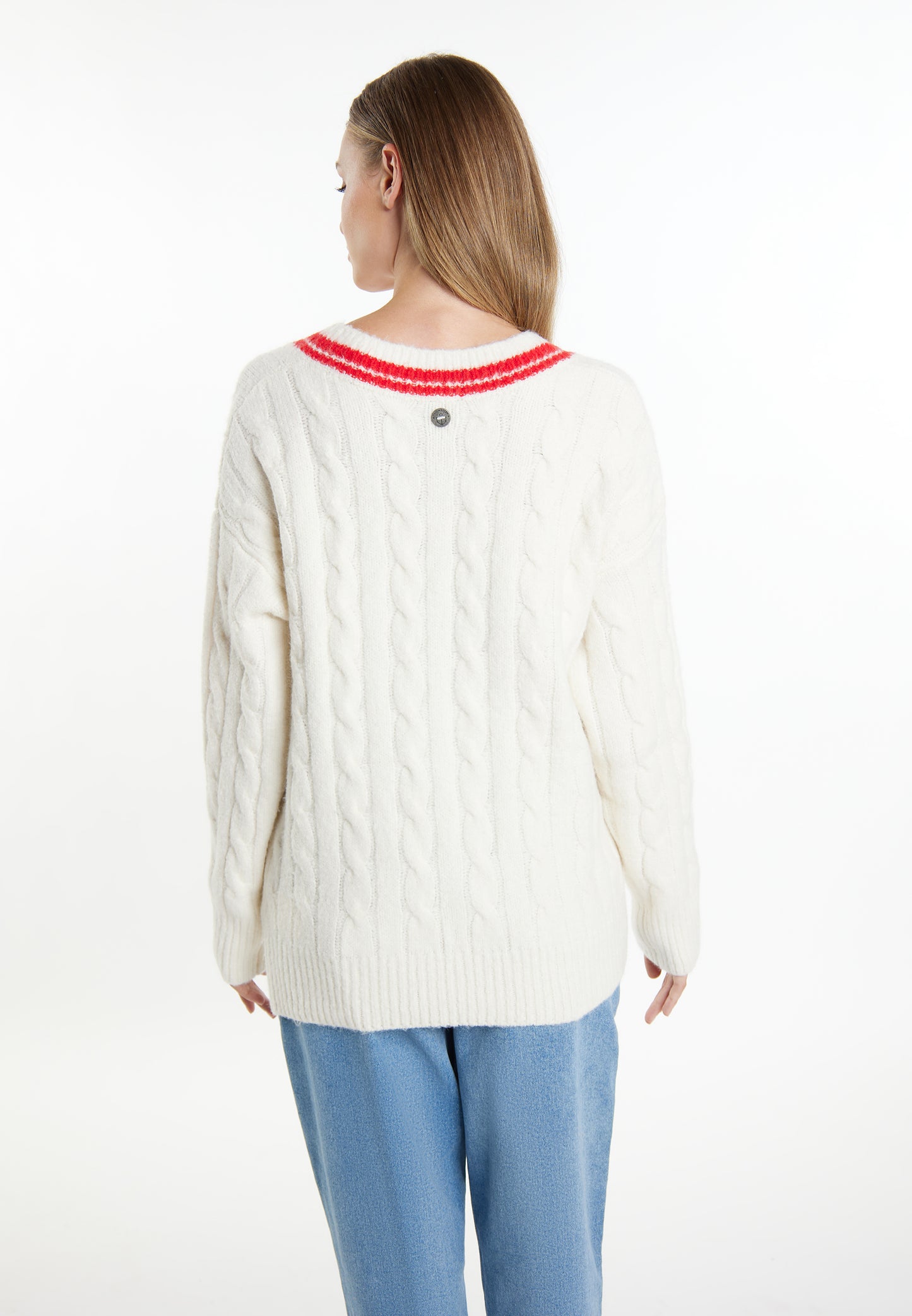 DreiMaster Maritim damski sweter dzianinowy