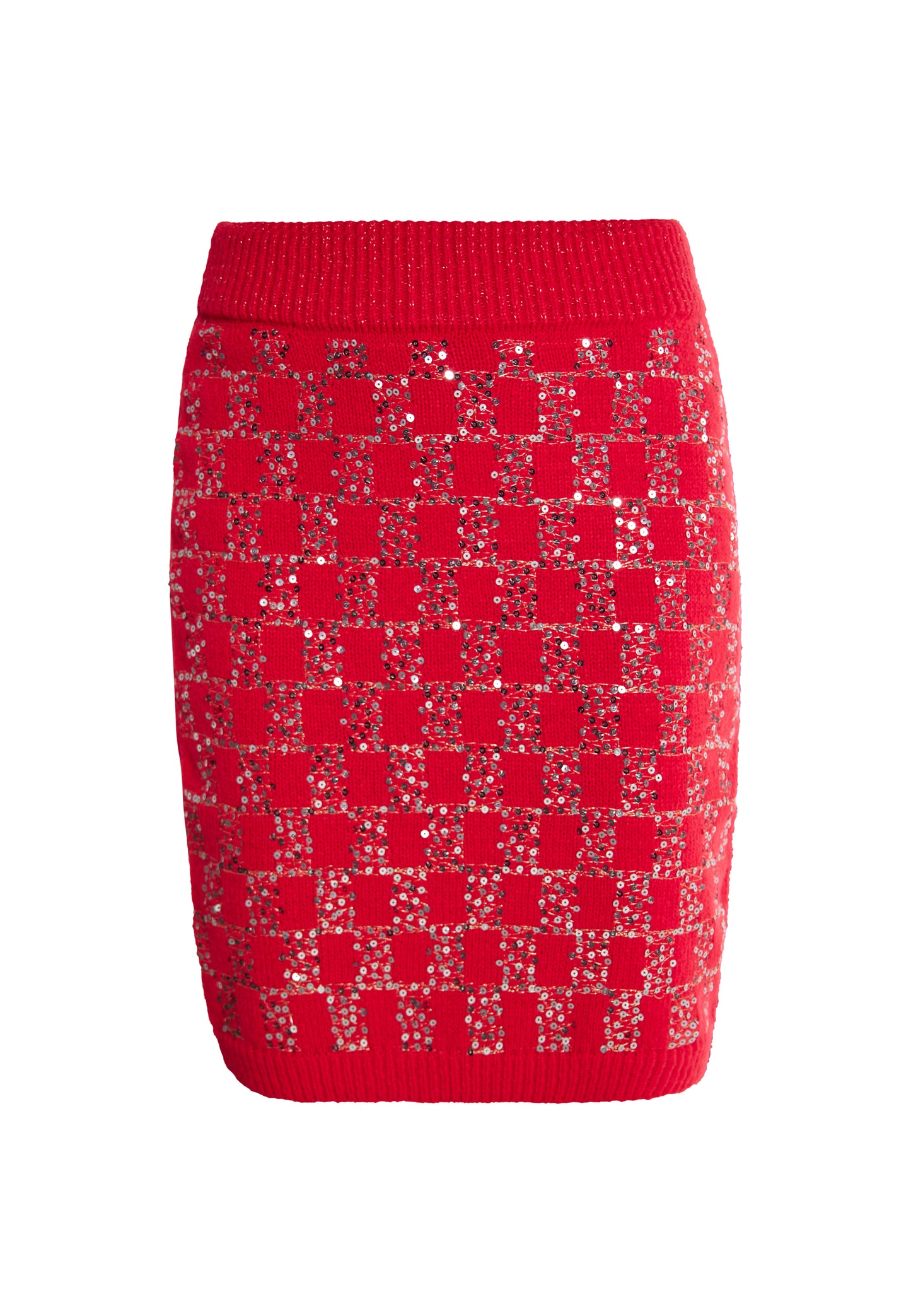 faina women's knit mini skirt