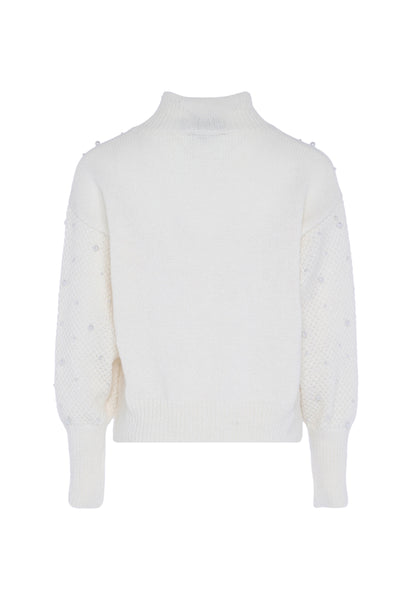 faina women's sweater with pearl