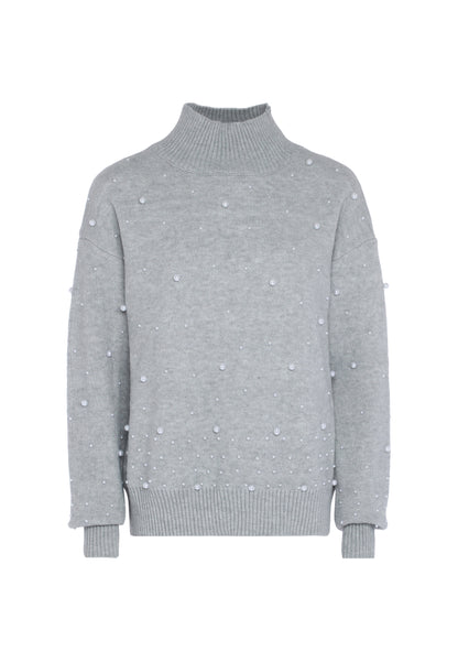 faina women's sweater with pearl