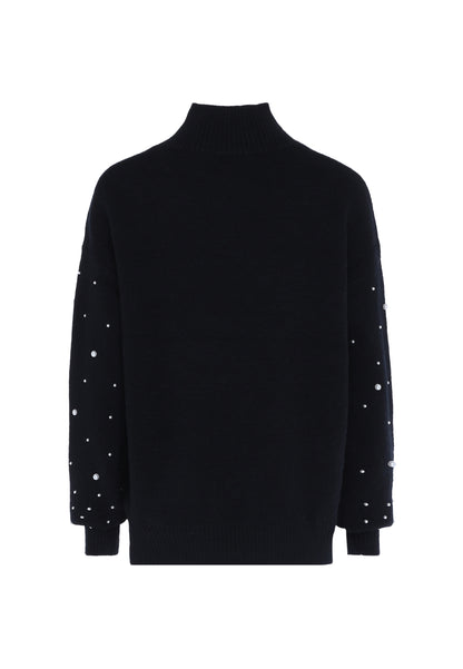 faina women's sweater with pearl