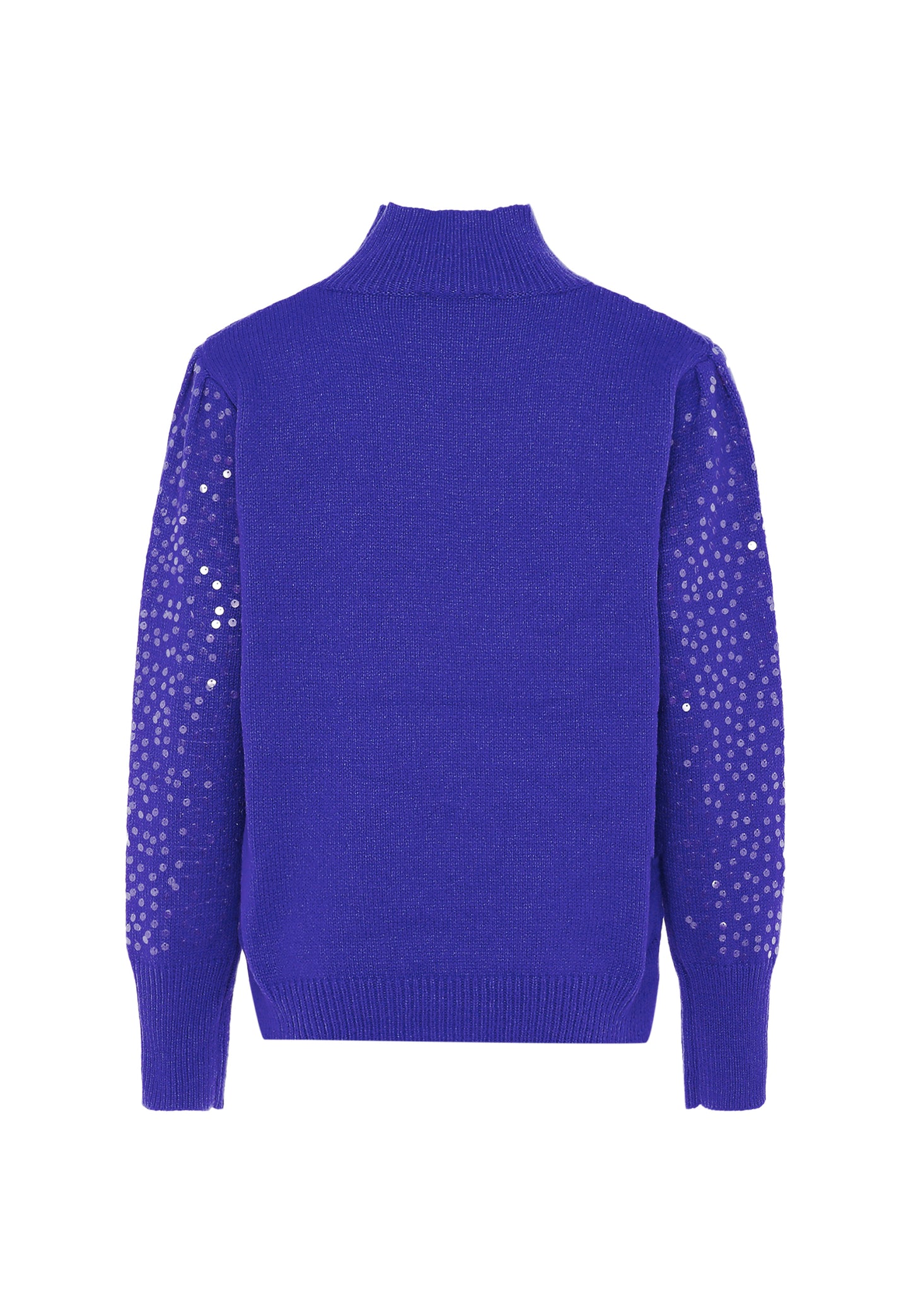 faina damski sweter dzianinowy z cekinami