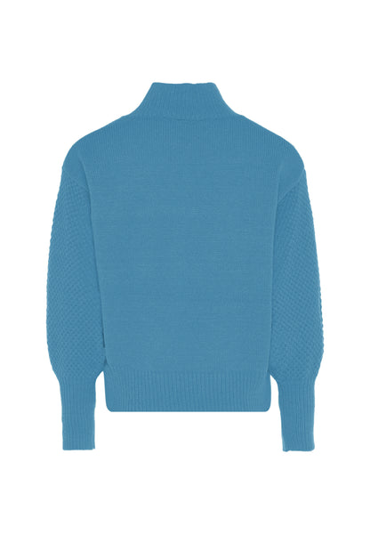 myMo women's sweater with floral embroidery