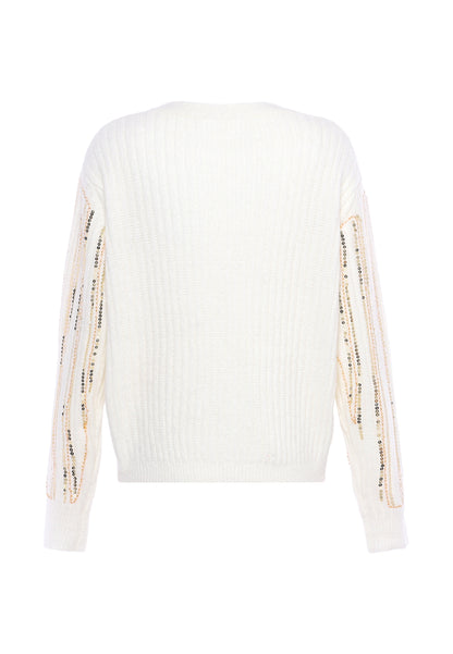 faina women's cardigan with sequin