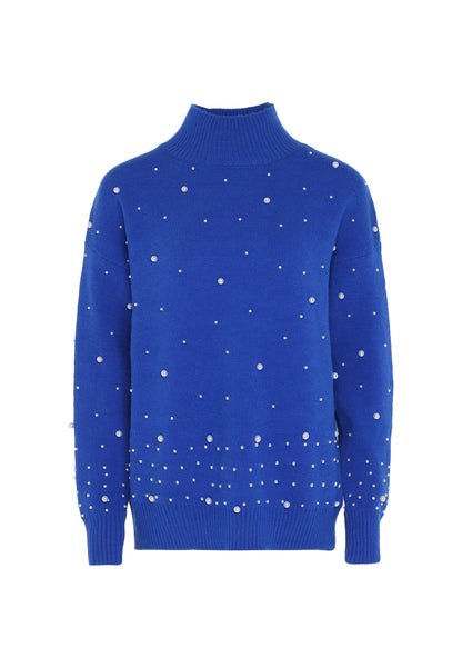 faina women's sweater with pearl