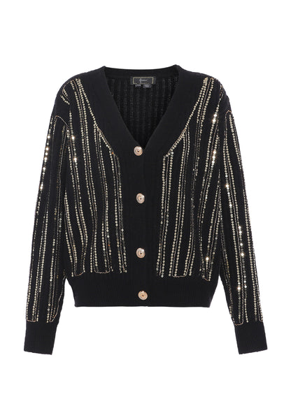 faina women's cardigan with sequin