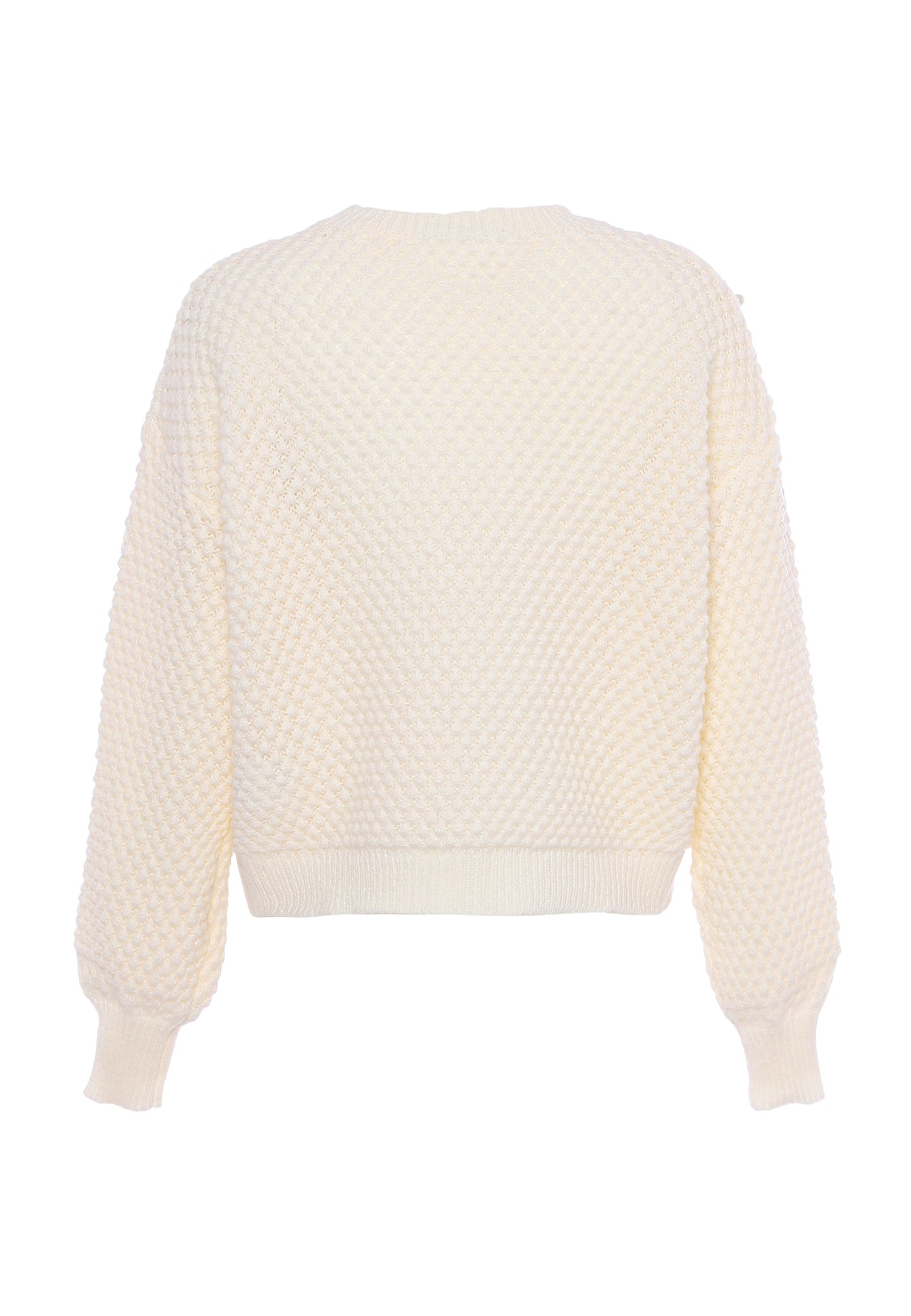faina women's sweater with pearl