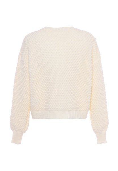 faina women's sweater with pearl
