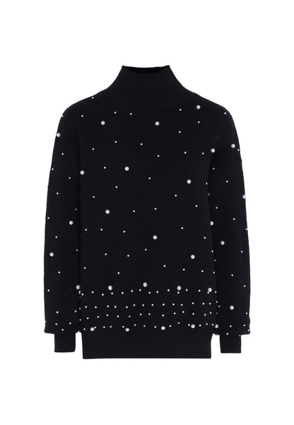 faina women's sweater with pearl