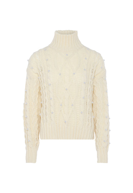 faina Women's Sweater With Pearl