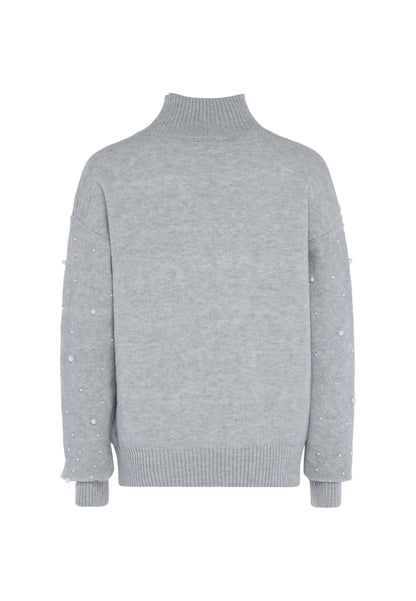 faina women's sweater with pearl