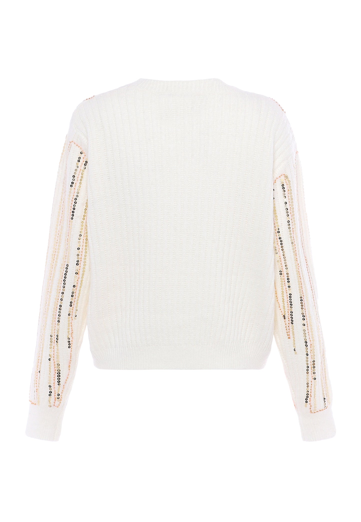 faina women's knitted sweater with sequin
