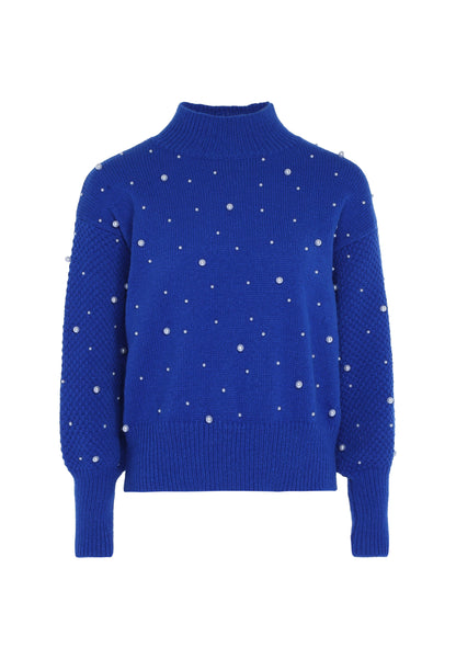 faina women's sweater with pearl