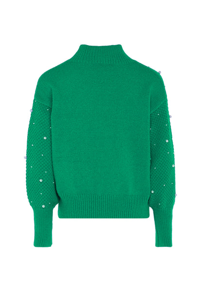 faina women's sweater with pearl