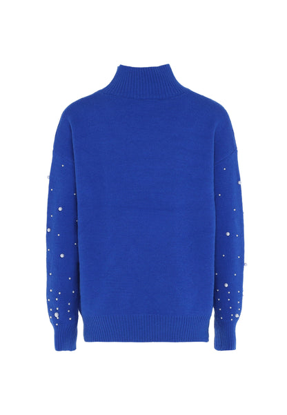 faina women's sweater with pearl