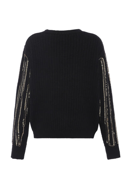 faina women's cardigan with sequin