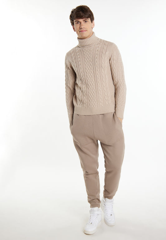 Mo men's cable knit sweater
