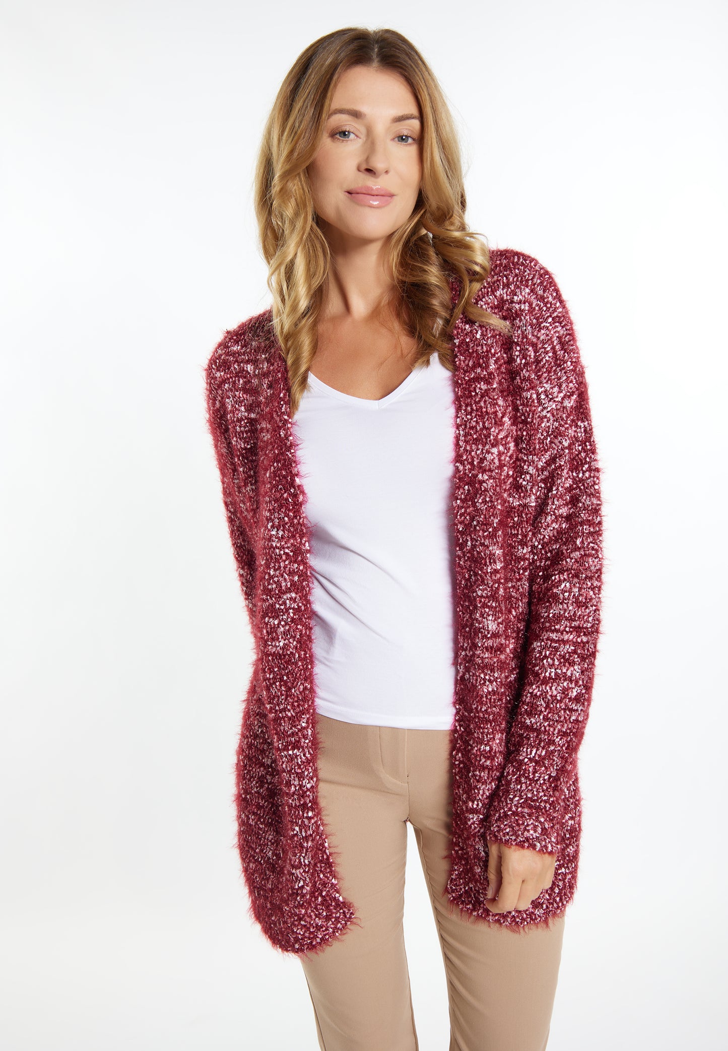usha women's knit cardigan