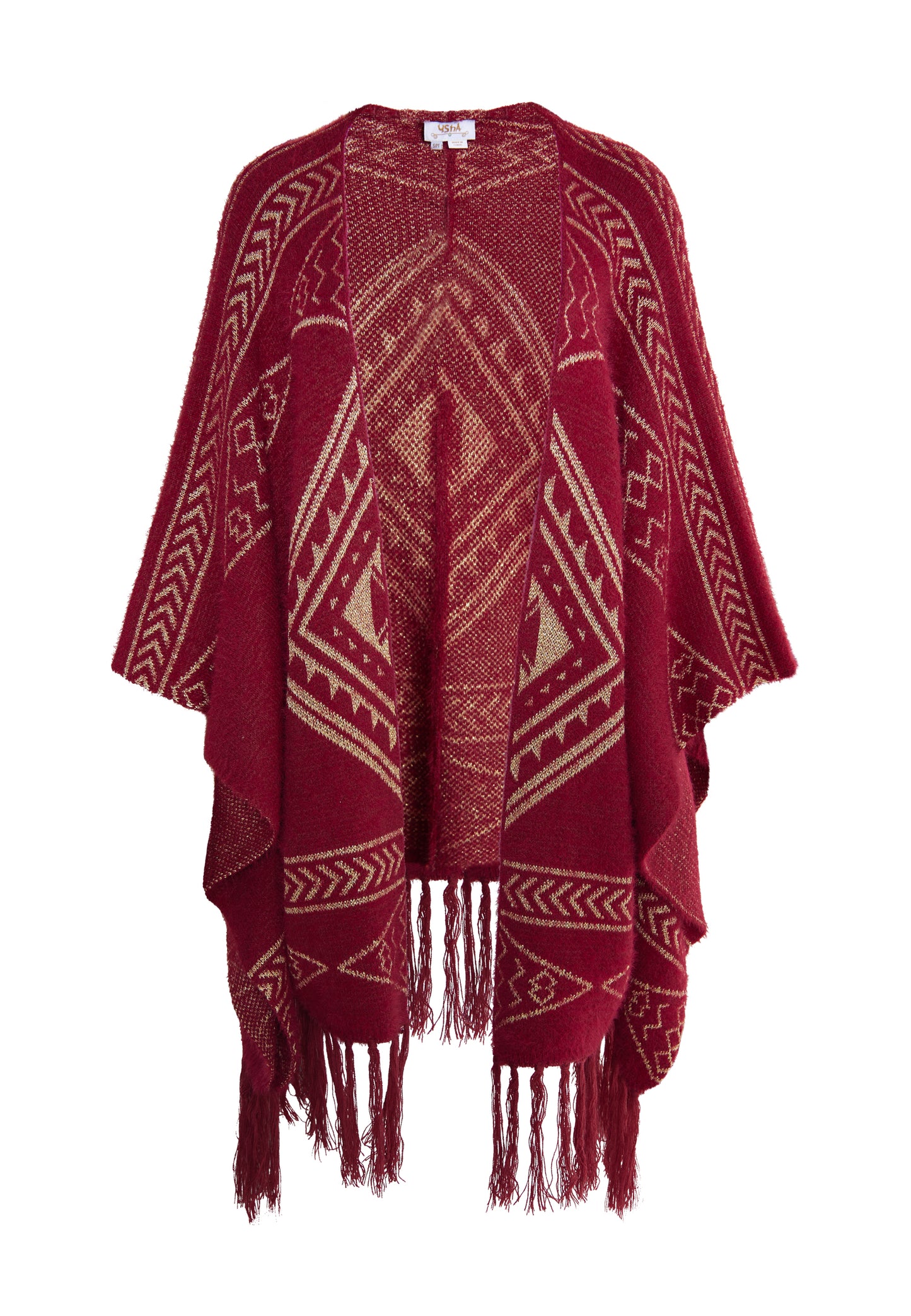 usha FESTIVAL women's knit cape