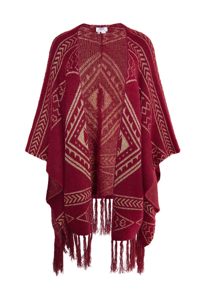usha FESTIVAL women's knit cape