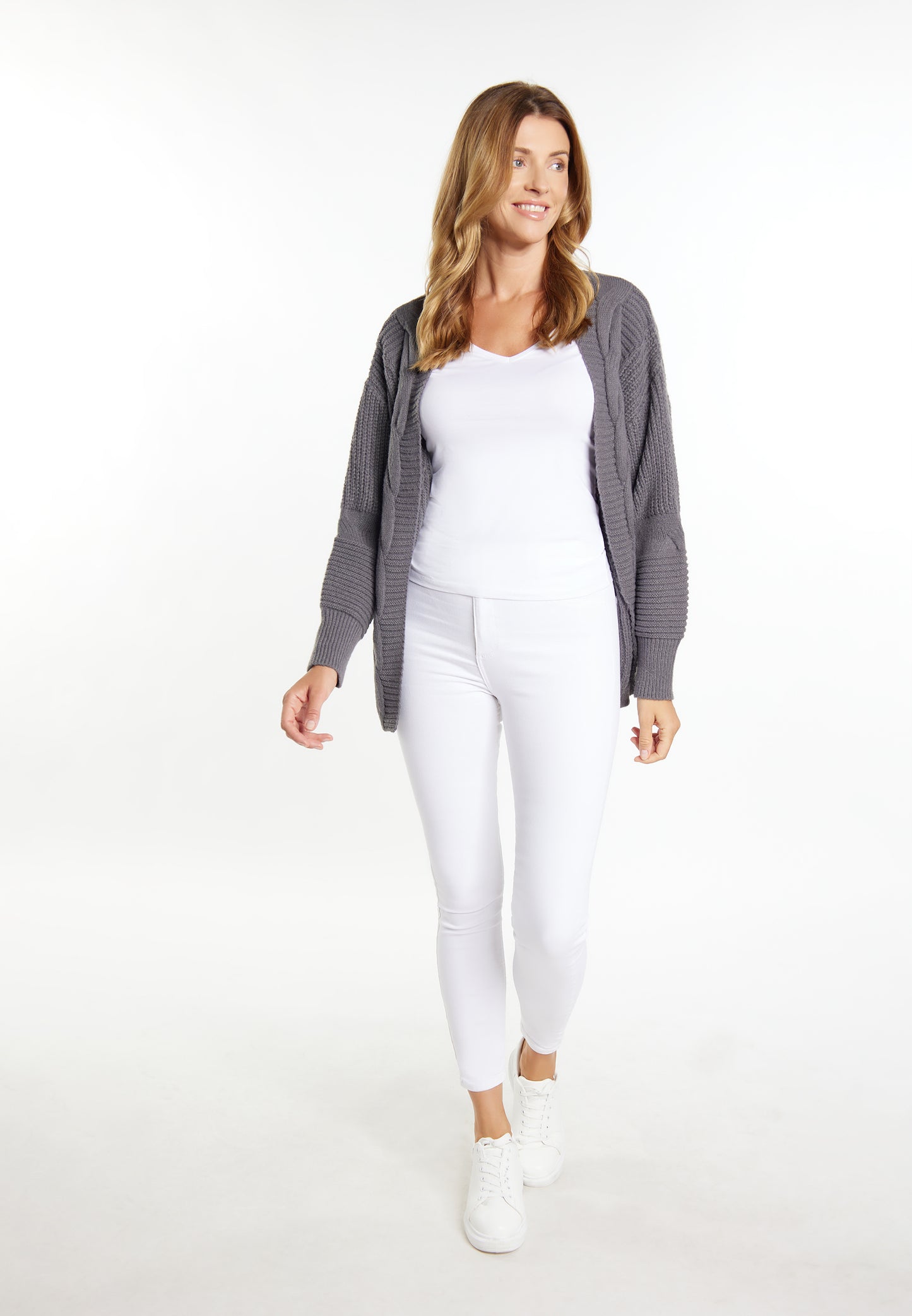 usha WHITE LABEL women's cardigan