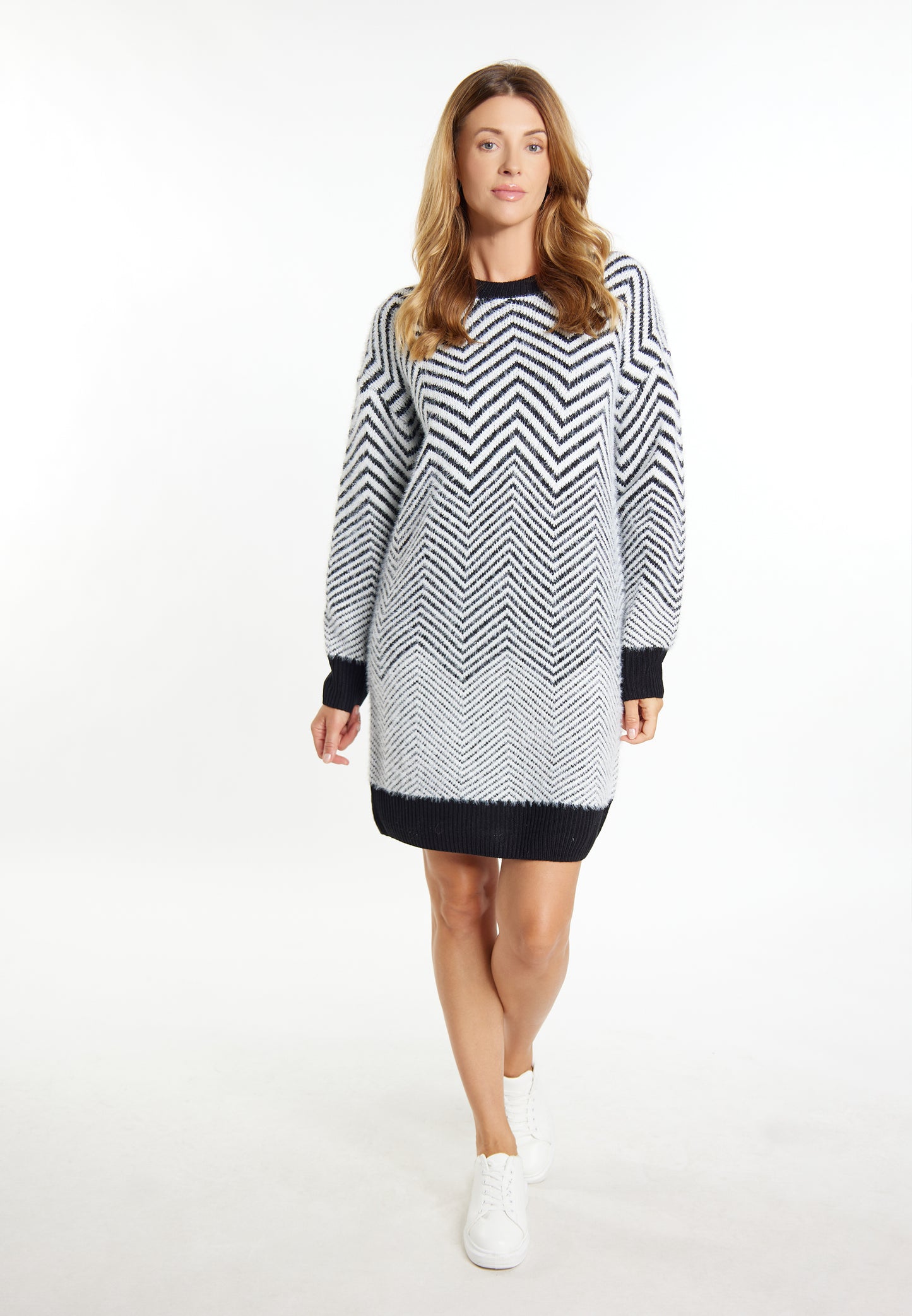 usha WHITE LABEL women's knit dress