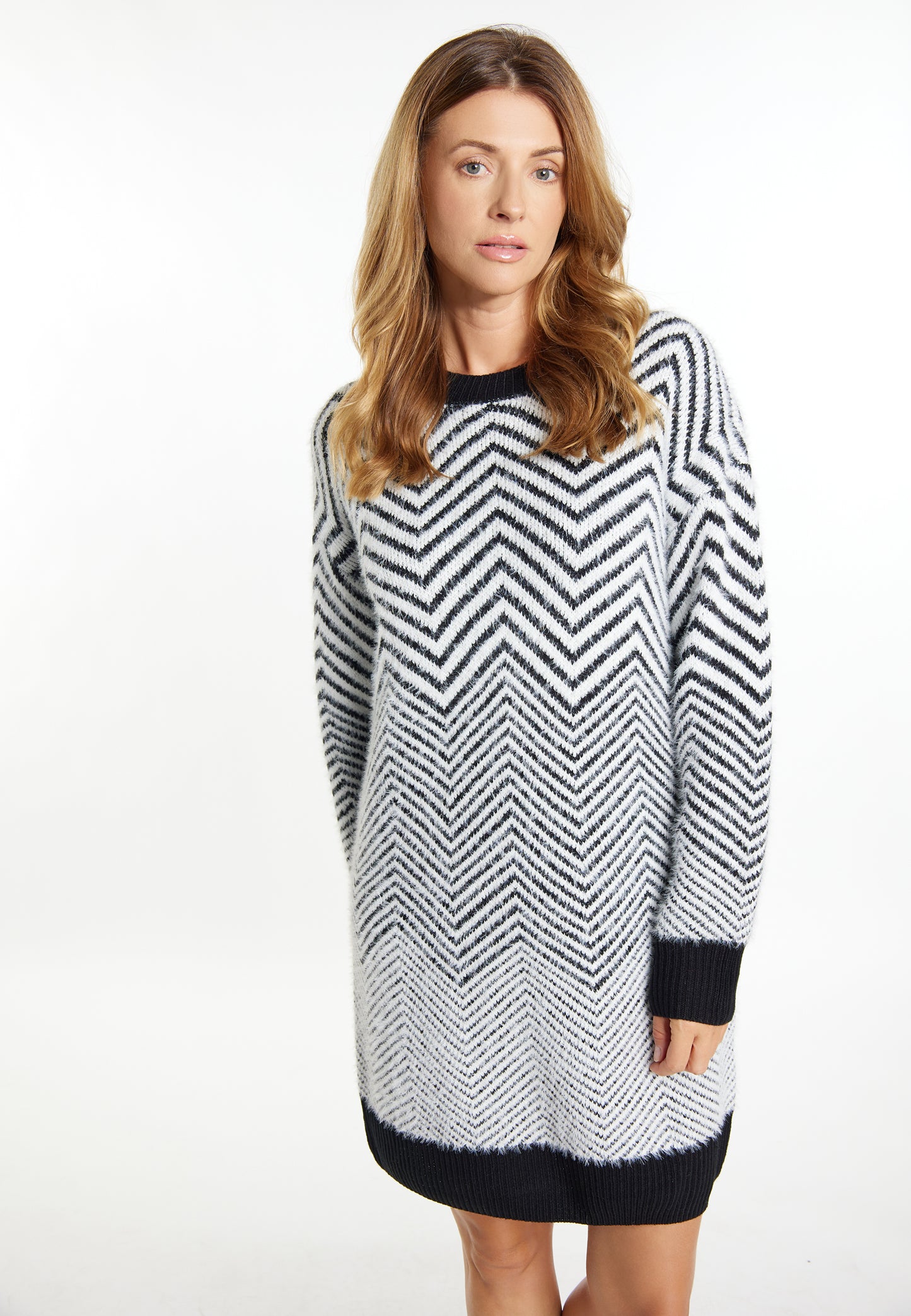 usha WHITE LABEL women's knit dress