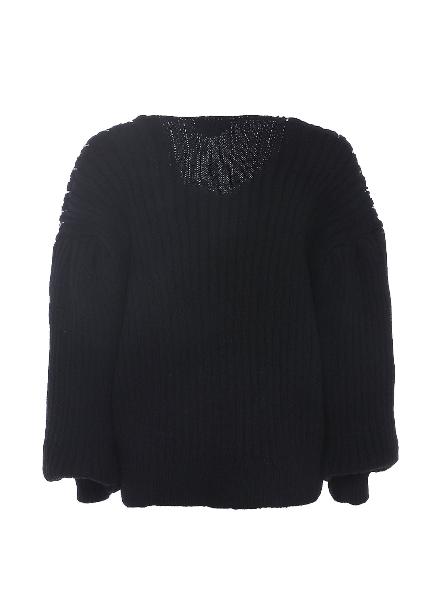 faina damski sweter dzianinowy z cekinami